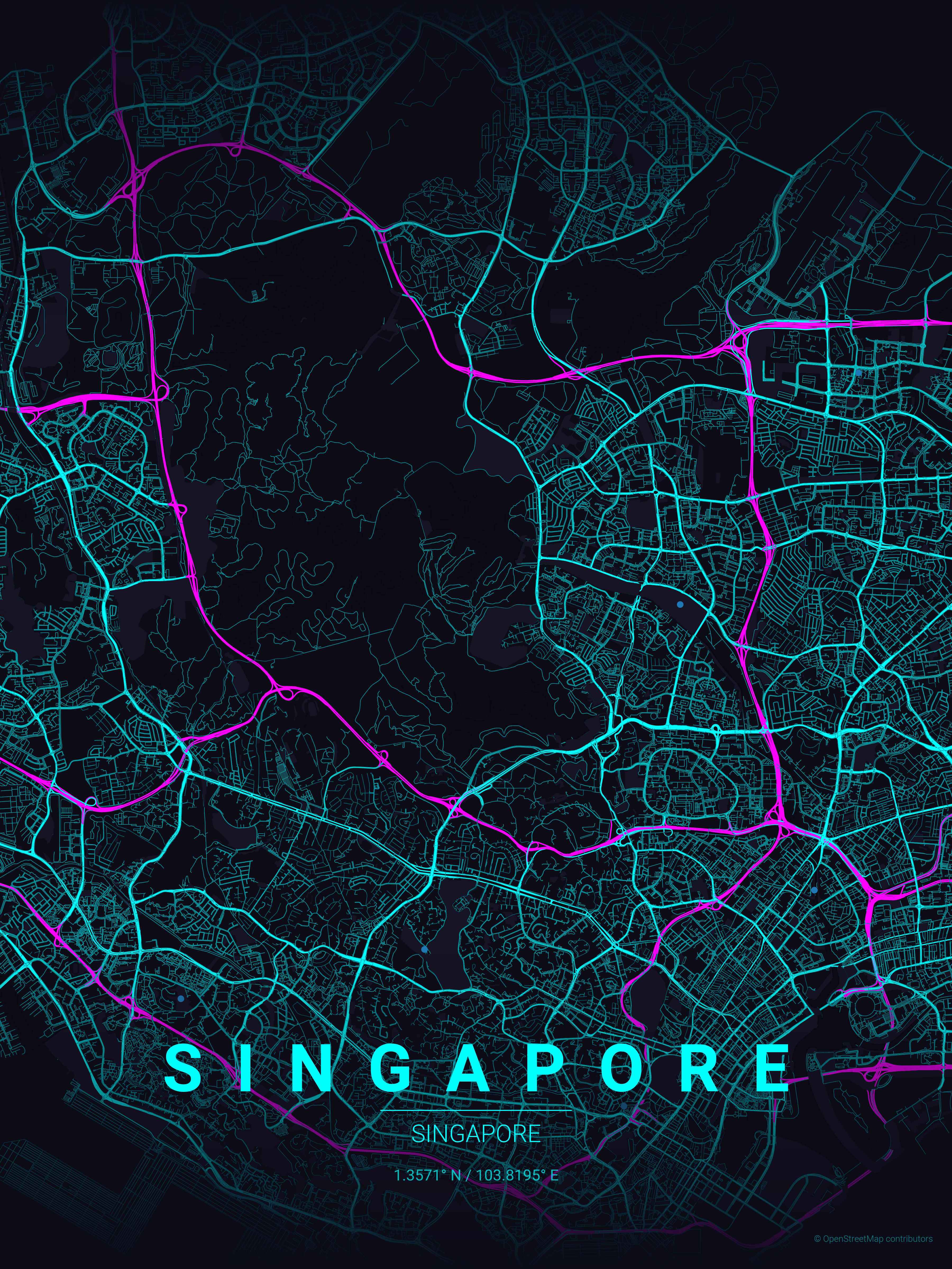 Singapore Neon Cyberpunk source poster singapore_neon_cyberpunk_20260118_153328.png